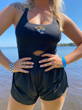 Load image into Gallery viewer, Black Athletic Romper (no patch)

